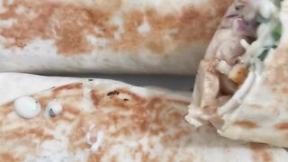 Smoky chicken wrap