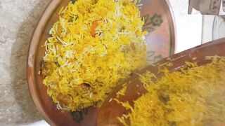 Matka biryani with aqsa
