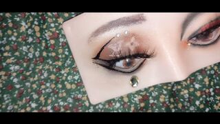 Louis vuton inspired eyemakeup look