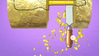 goldTurning video