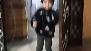 Cute baby says feeder