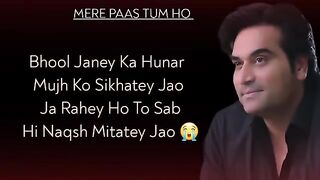 Mere paas tum ho ost song