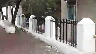 Ice falling in Here