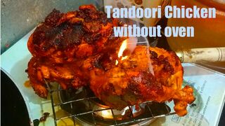 Tandoori Chicken without oven  | whole tandoori chicken without oven
