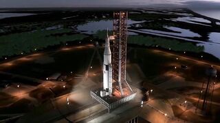 AMAZING ROCKET LAUNCHING IN SPACE BY NASA