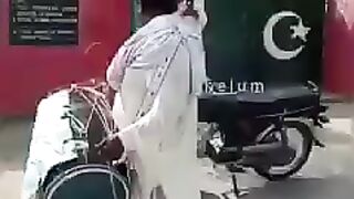 Strange protest by parents