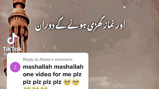 A beautiful Islamic message about Namaz