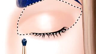 Beautiful eyes makeup