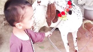 Baby celebrate eid