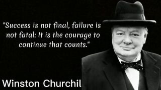 Winston churchil life changing quotes