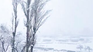 Heavy Snowfall in Kalam Valley Swat