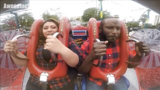 Guys Passing Out | Funny Slingshot Ride Compilation