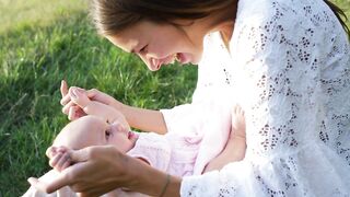 Mother love with baby