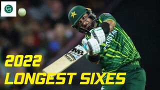 Top longest sixes of International cricket in 2022 in 3 minutes.  #longestsix #Cricgigs #cricket