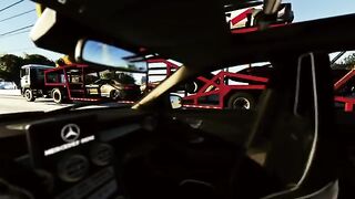 Realistic Car Crashes and Overtakes