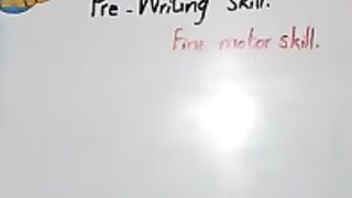 Pre writing pattern for kids
