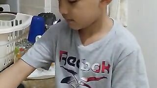 Kid Wants To Learn House Work | Maria Muhammad Vlogs