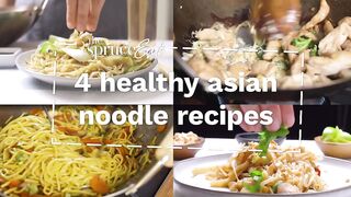 4 Healthy Noodle Recipes You Need To Try! _ The Spruce Eats #AsianRecipes.