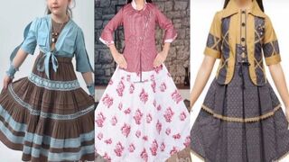short jacket style kurti for girls/wedding║Koti style frock/kurti Design ideas 2023