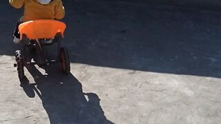 Rooman Cycle Enjoy Krtay Huay. Lovely Moments / Urdu/Hindi kids funny