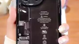 3D Battery Design iPhone Case
