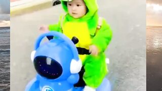 Cute baby boy Playing