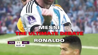 Messi vs Ronaldo The Goat Debate is over ?