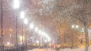 Beautiful snow