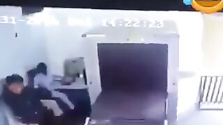 Funny People at airport