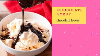 Chocolate Syrup For Topping