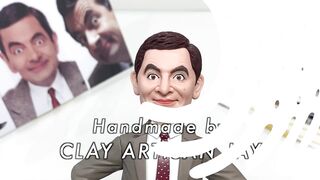 Clay Sculpture: Mr Bean, the full figure sculpturing process from scratch