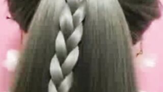 Hair style// easy hair style // simple hair style // unique hair style