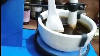 Electric kharal machine || electric mortar and pestle machine