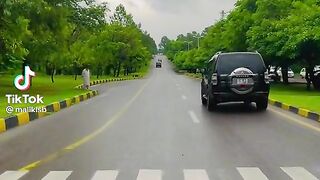 Margalla Road Beautiful view of Islamabad