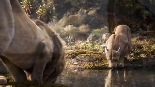 king of jungle lion