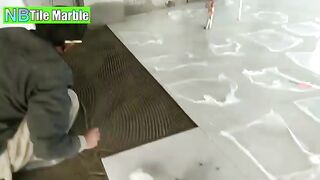How to taile installation in floor