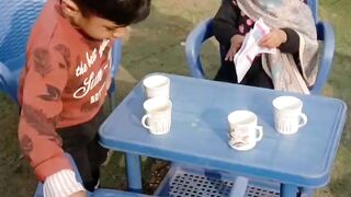 Bacha party enjoying