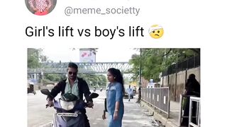 Girl's life V's boy's lift ????