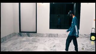 Hamza on fire hip hop dance style