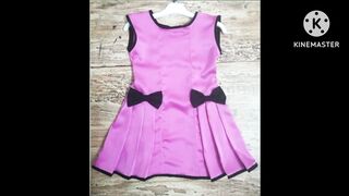 Simple easy baby girl dress design ideas