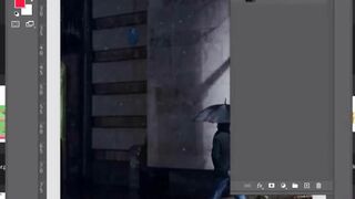 how cam make rain effect in photoshop