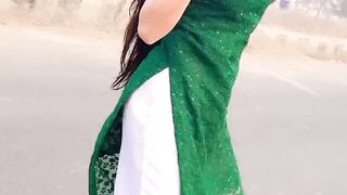 Green and white #short