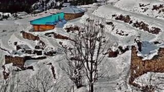 Natural beauty of swat snow ❄️