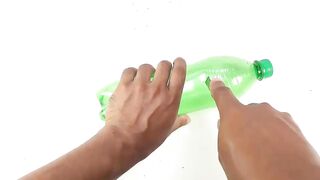 Empty plastic bottle carft idea- best out of waste plastic