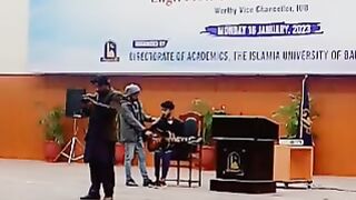 Live Singing: Annual function in IUB
