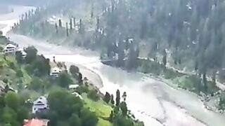 Beautiful view of Neelam valley azad Kashmir