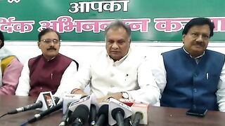 त्रिलोक त्यागी ने बीजेपी सरकार पर बोला हमला।