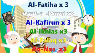 Surah Al Fatiha, Ayatul Kursi (4 Quls) Al Kafiroon, Al Ikhlas, Al Falaq, An Nas for Kids