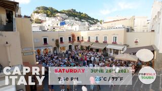 Capri, Italy Evening Walking Tour