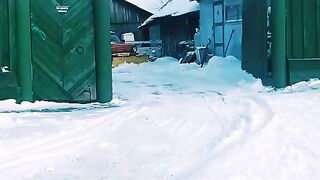 Zaparozhets snow removal equipment.